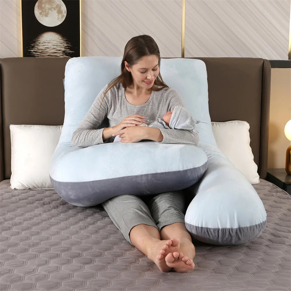 Oreiller de Grossesse PANGDUBE – Coussin de Maternité et d’Allaitement