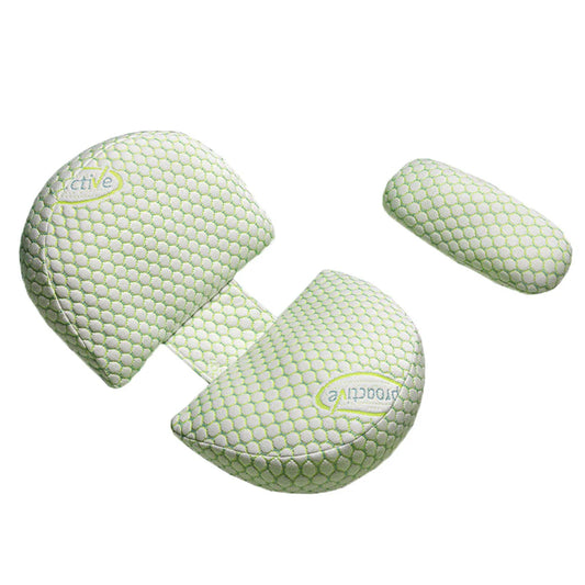 Oreiller de Grossesse en Forme de U – Coussin de Maternité Multifonctionnel en Coton